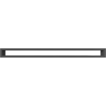 mriežka TUNEL 6x80 čierna